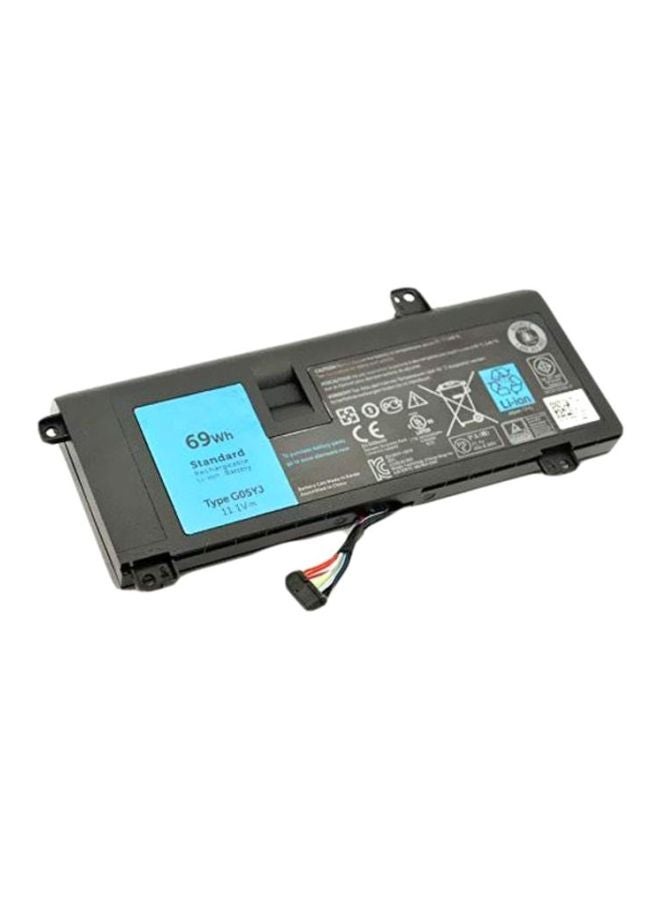 Replacement Laptop Battery For Dell Alienware 14/A14/M14X/R3/R4/G05YJ/0G05YJ/Y3PN0/8X70T Black