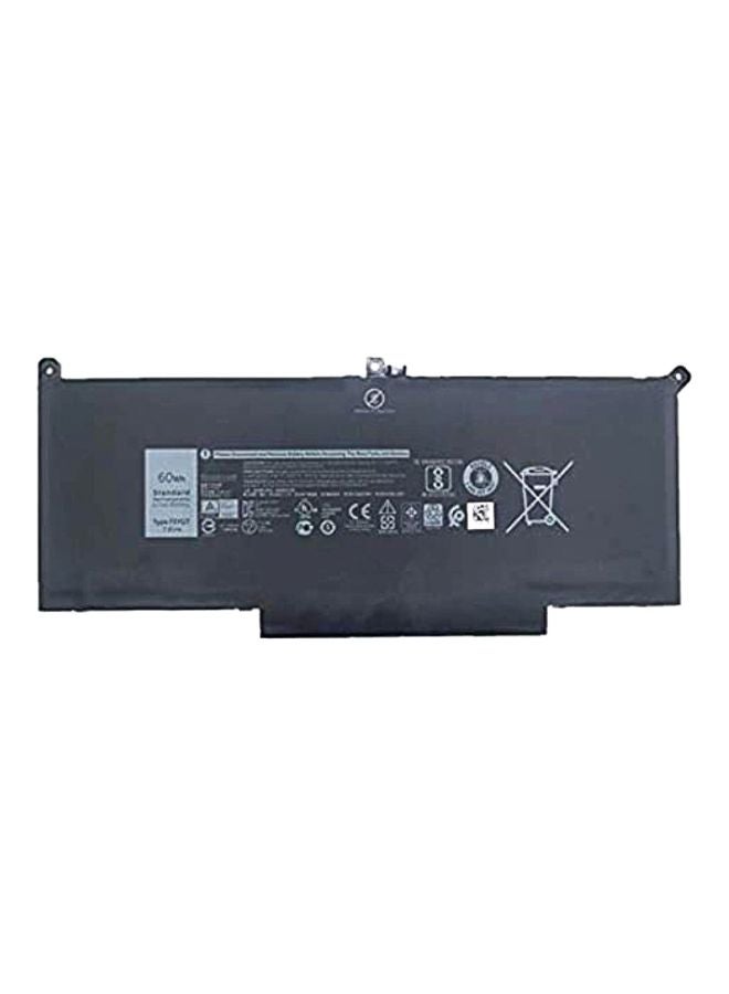 7895.0 mAh Replacement Laptop Battery For Dell Latitude 12 7000/7280/7480/DM3WC/0DM3WC/2X39G Black
