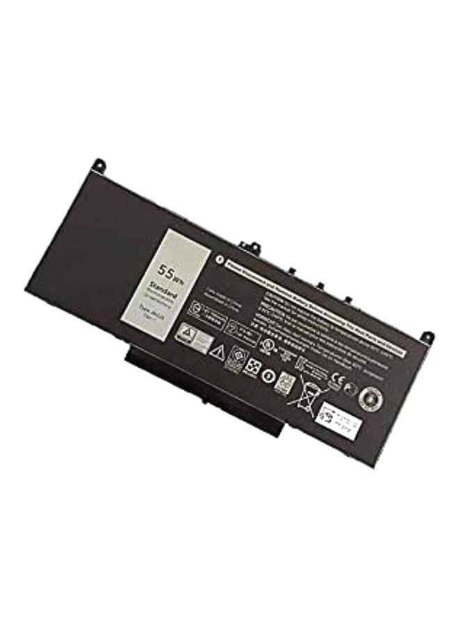 Replacement Battery For Dell Latitude E7270/E7470 Laptop Tablet Black