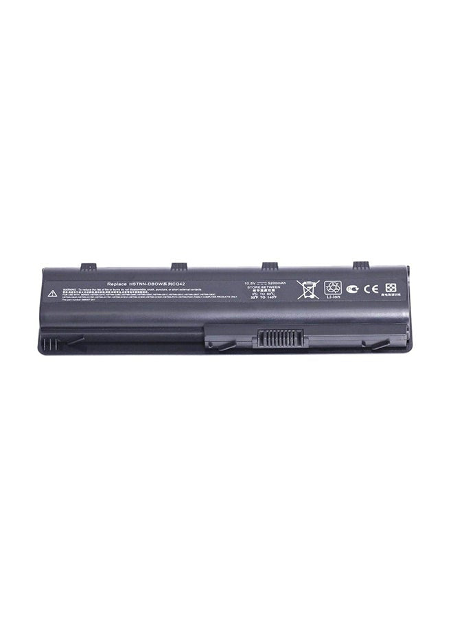 5200.0 mAh Replacement Laptop Battery For HP CQ42 Black
