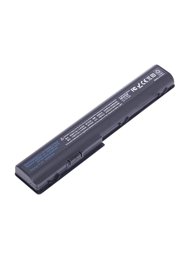 5200.0 mAh Replacement Laptop Battery For HP DV7 Black