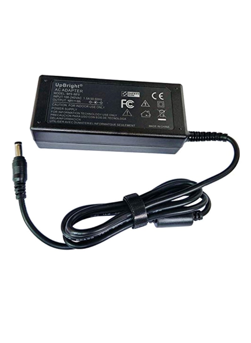 Replacement Power Supply AC/DC Adapter For Samsung Black