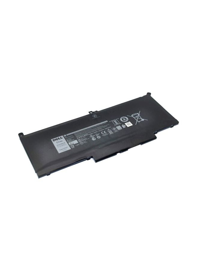 7500.0 mAh Replacement Battery For Dell Latitude Laptops Black