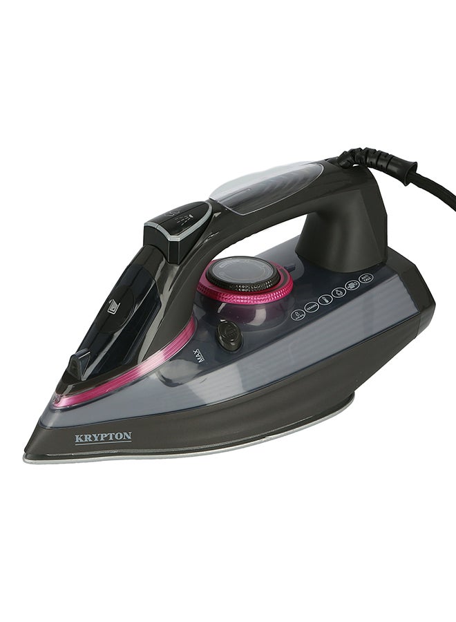 Krypton-Ceramic Steam Iron With Variable Steam Control, Ceramic Soleplate, Self Clean Function, Wet &amp; Dry 2200 W KNSI6137 MulticolourHome AppliancesThe Krypton-Ceramic Steam Iron is a must-have for any household, providing a sleek and easy ironing exp