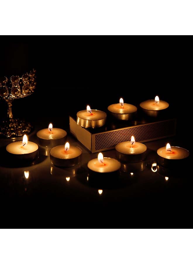 Tealight Candle 100 PiecesTea lights are used for aesthetic reasons, aromatherapy, meditation, and ceremonies.
