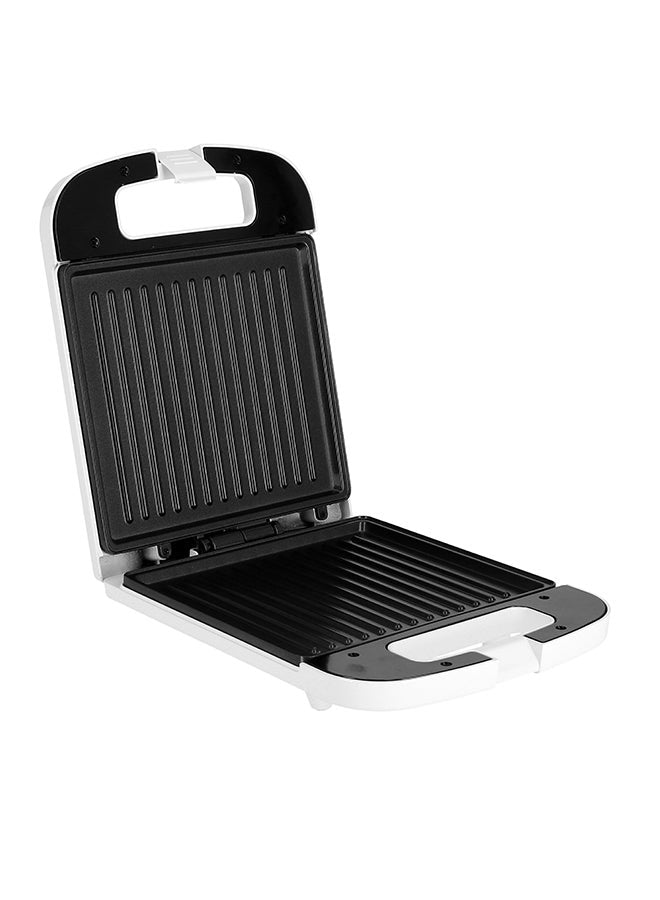 Krypton Grill Maker With Handle & Locking System 1400 W KNGM6158 - WhiteKitchen AppliancesKrypton Grill Maker With Handle & Locking System SANDWICH PRESS & GRILL - cook delicious toasted sandwiches or use as an open flat grill for perfectly prepared meat,