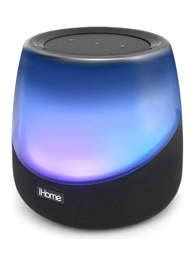 iHome iAV5v2 Color-Changing Bluetooth Rechargeable Speaker | Portable Wireless Speaker for Amazon Echo Input & Echo Dot 2nd Gen