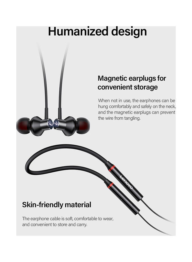 HE05X Hanging Headphone Black