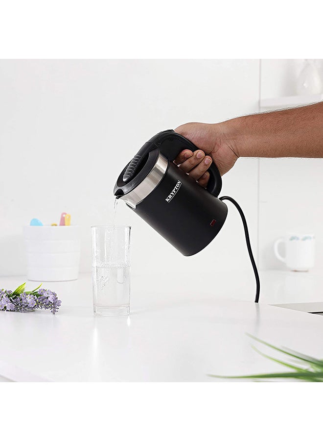 Krypton Stainless Steel Electric Kettle 0.5 L 1100 W KNK6152 - Black/SilverKitchen AppliancesKrypton KNK6152 0.5L Electric Kettles comes will be comfortable for your kitchen with SS body, elegant handle, lengthy cord, automatic cut off and light indicator