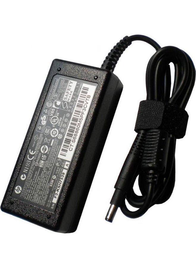 Laptop Charger Adapter Hp Black