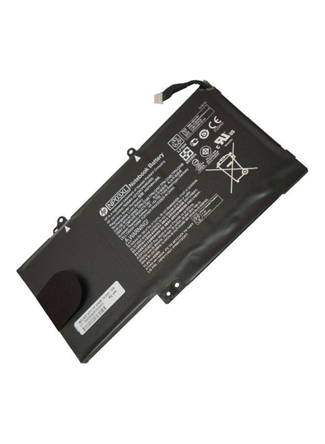 Hp Battery For Laptops - Np03Xl Black