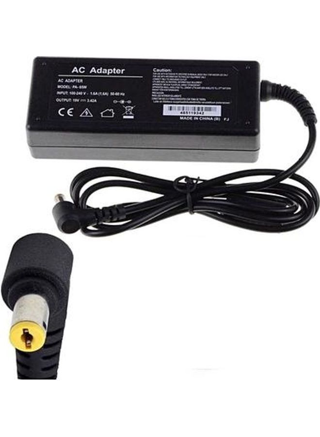Replacement Adapter For Toshiba Pa3743u-1aca Black