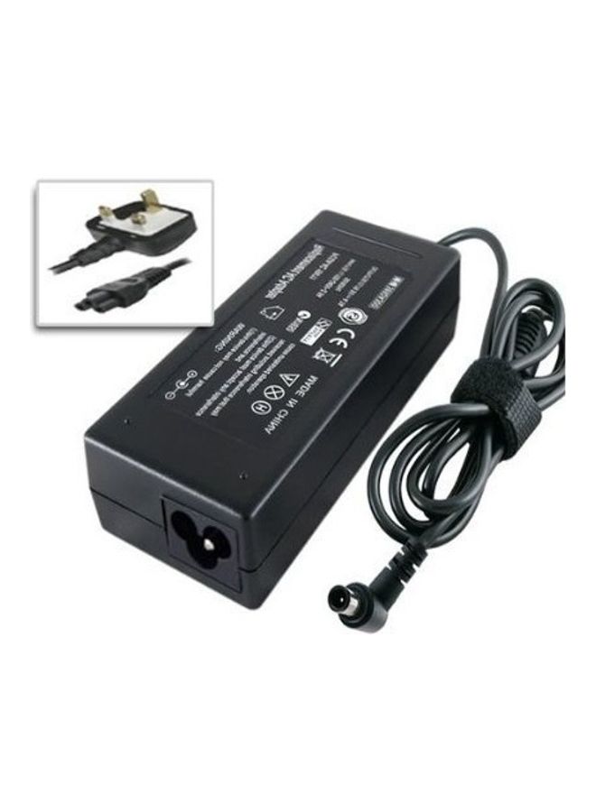 Replacement Adapter For Sony Vaio Vgp-ac19v19 Vgp-ac19v33 Black