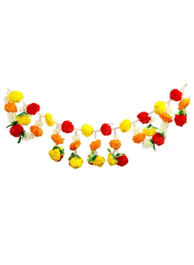 Decorative Pompom Toran MulticolorToran are one of the best decor which give a fresh look.