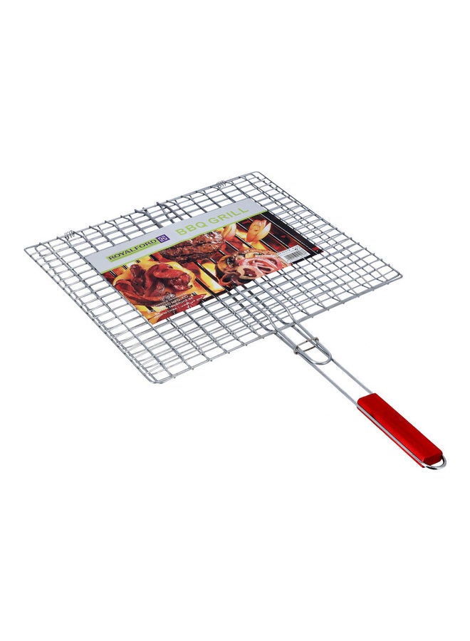 Royalford Foldable Portable Stainless Steel Barbecue Grill 