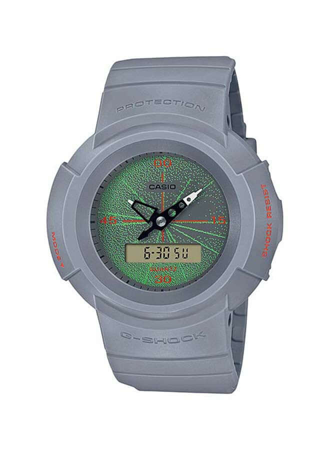 Casio G-Shock AW-500MNT-8ADR Analog/Digital Men's Watch – Shock Resistant, Stylish & Durable | LetsTango UAEJewelleryThese new editions, crafted by renowned graphic artist YOSHIROTTEN under the MUSIC NIGHT TOKYO theme, evoke the vibrant Tokyo music scene