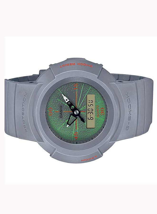 Casio G-Shock AW-500MNT-8ADR Analog/Digital Men's Watch – Shock Resistant, Stylish & Durable | LetsTango UAEJewelleryThese new editions, crafted by renowned graphic artist YOSHIROTTEN under the MUSIC NIGHT TOKYO theme, evoke the vibrant Tokyo music scene