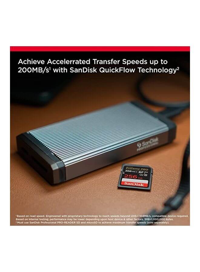SanDisk Extreme PRO SDXC 256GB Class 10 – UAEComputer & Laptop AccessoriesThe SanDisk Extreme PRO SDXC 256GB Class 10 memory card is engineered for professional photographers and videographers seeking top-tier performance. It delivers rapid read speeds up