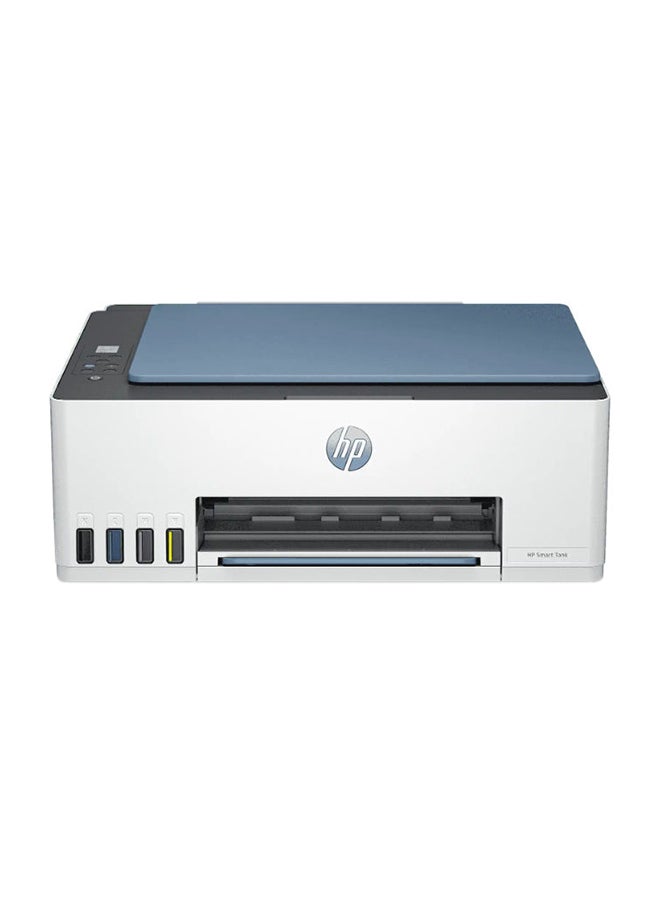HP Smart Tank 585 wireless all in one printer Dark Surf Blue