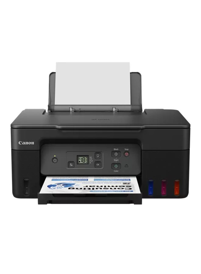 Canon G2470 wireless MegaTank printer black design with refillable ink