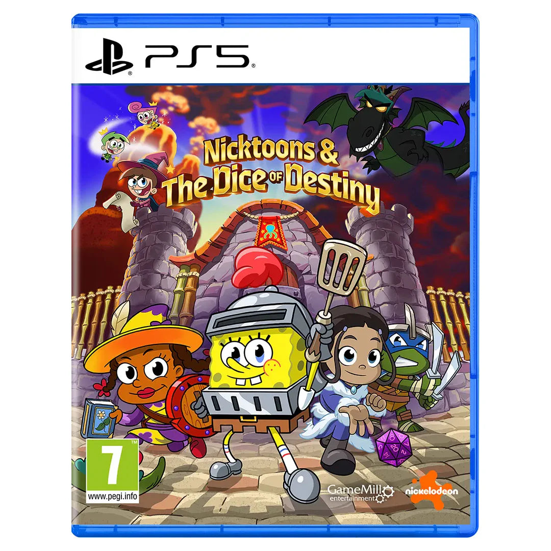 Nicktoons & The Dice of Destiny – PS5 | SpongeBob, TMNT, Avatar, 9 Characters, 4-Player Co-Op