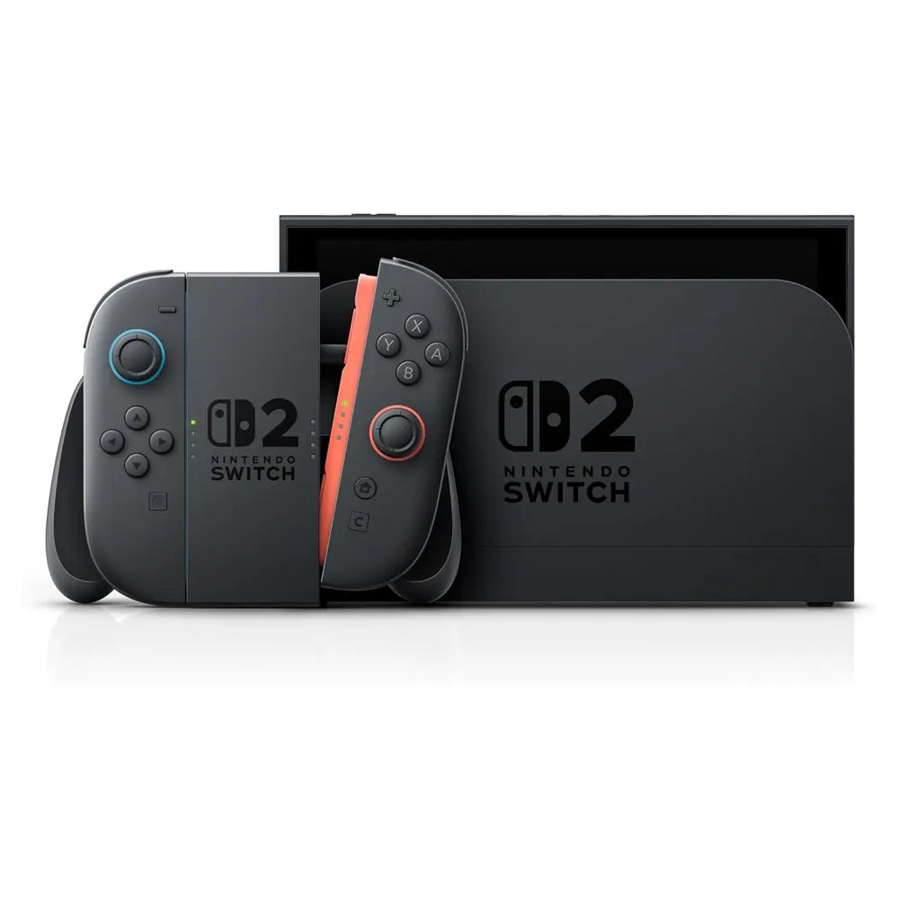 Nintendo Switch 2 Console – International Version – 4K Hybrid Gaming, Enhanced Performance| Free DeliveryConsolesExperience the next level of gaming with the Nintendo Switch 2 Console – [2025 Model]. Engineered for versatile play at home or on the move, t