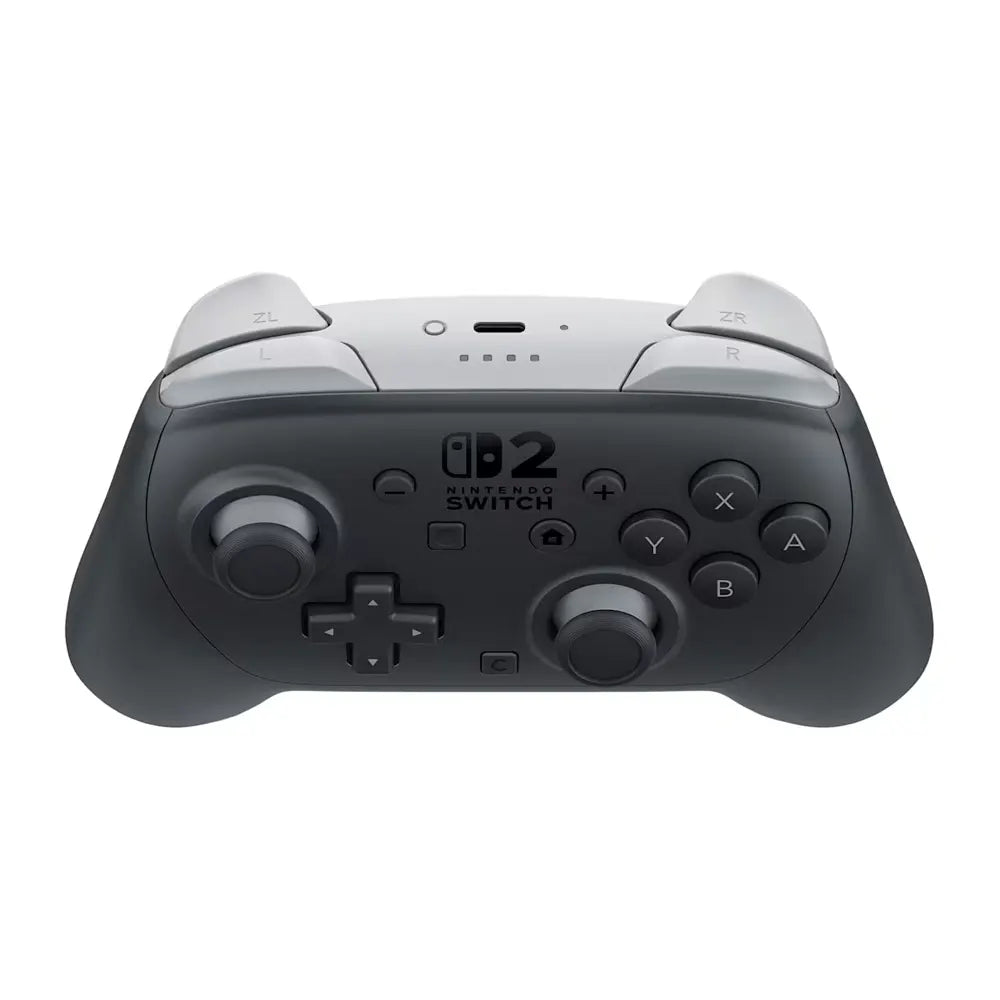 Nintendo Switch 2 Pro ControllerGaming AccessoriesEnhanced Haptics & Motion – Equipped with HD Rumble 2 and motion controls for immersive gameplay GameChat Button – Dedicated C‑Button provides instant voice/video chat access while gaming Remappable GL/GR