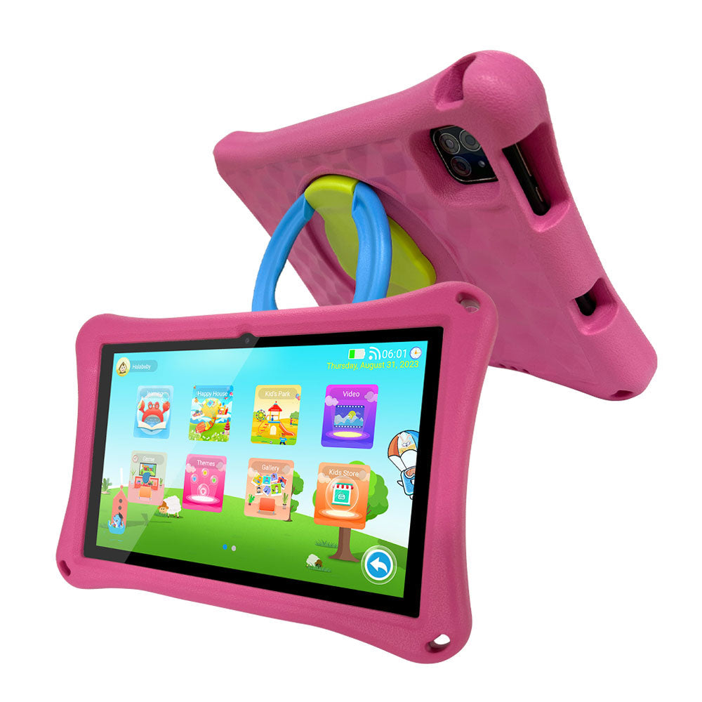 Oteeto K10 Kid's 5G WI-FI Android Tablet 8" Display, 8GB RAM, 256GB Storage, 6000mAh Battery, 13MP CameraTabletsDesigned for little hands and big imaginations! Safe, smart, and super fun! Introducing the ultimate Oteeto TAB 10 Kids’ tablet. RAM Size: 8GB