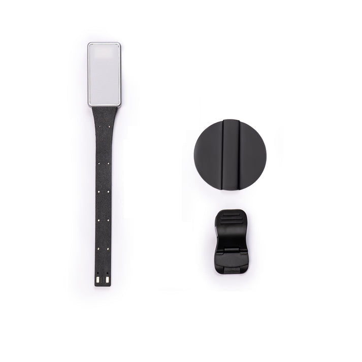 Xteink official magnetic reading light snapped onto X4 eReader illuminating E Ink display – compact snap-on low-light reading light 