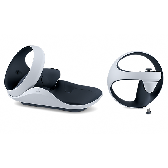 PlayStation VR2 Sense Controller Charging StationGaming AccessoriesKeep your VR experience fully charged and clutter-free with the PlayStation VR2 Sense™ Controller Charging Station — the official charging solution designed by Sony for your PS VR2 Sense c