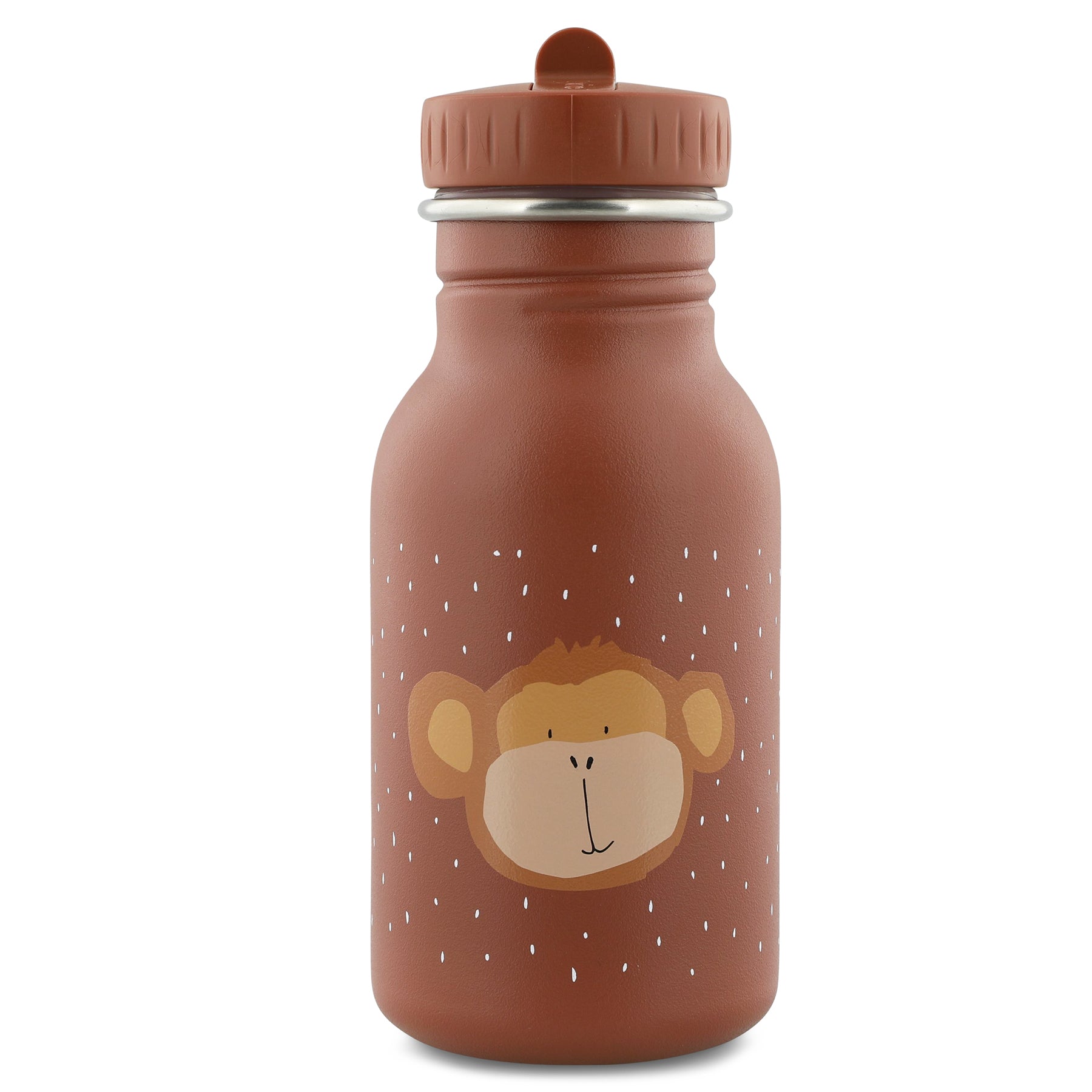 Trixie Bottle 350ml - Mr. MonkeyWater drinking bottles with friendly animal face is the perfect, durable alternative to single use plastic bottles!​ These fun water drinking bottles are a must have when out and about with kids. With a variety of animals t