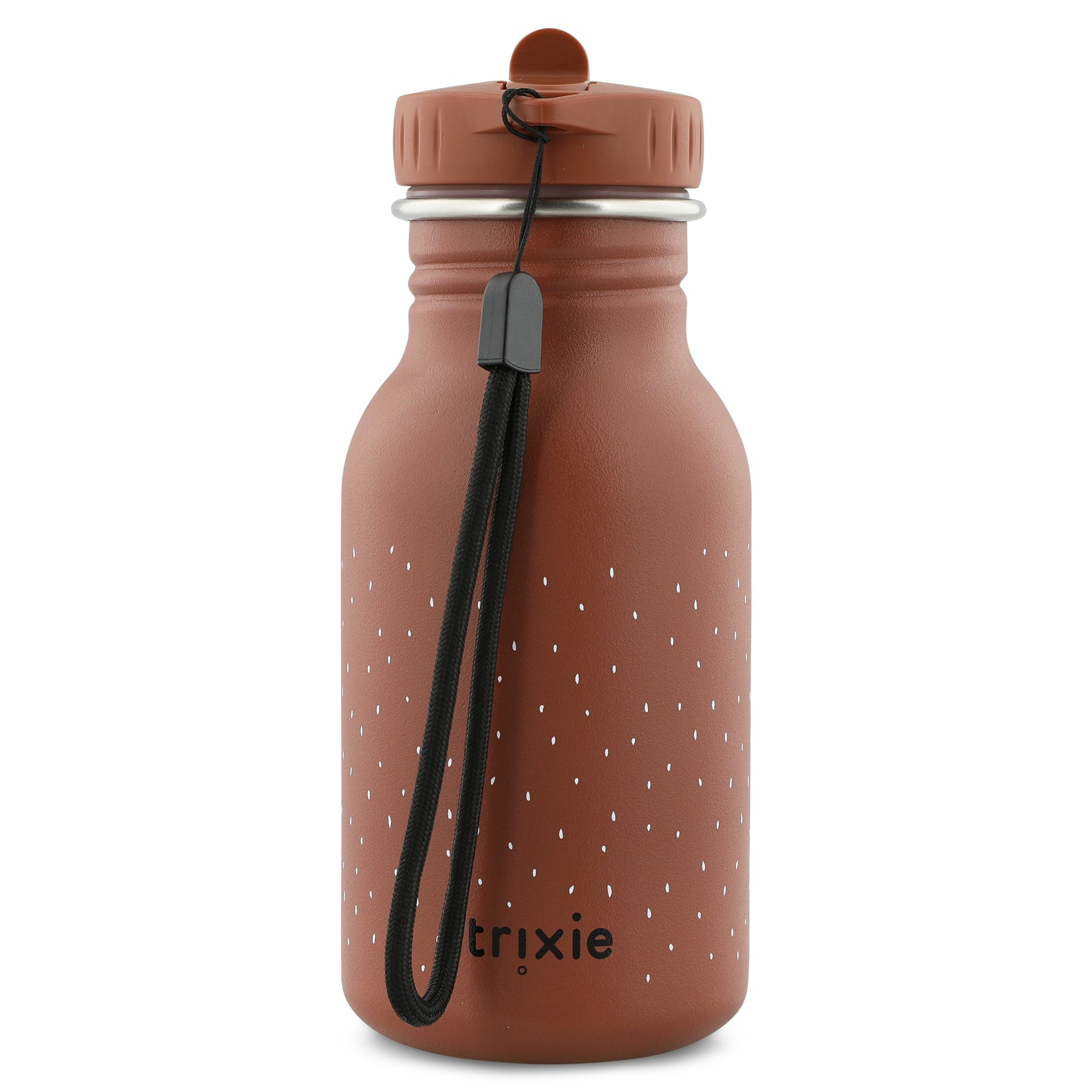 Trixie Bottle 350ml - Mr. MonkeyWater drinking bottles with friendly animal face is the perfect, durable alternative to single use plastic bottles!​ These fun water drinking bottles are a must have when out and about with kids. With a variety of animals t
