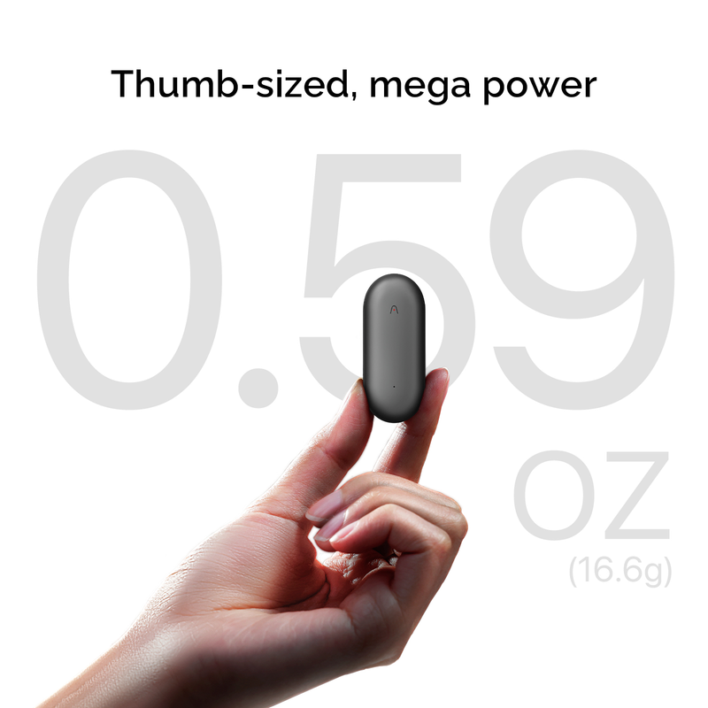 Plaud NotePin Wearable AI Note Taker – 20H Recording, 112 Languages, 64GB, Magnetic Pin or Clip