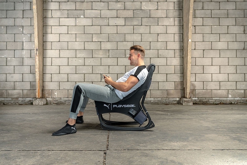 Playseat Puma Active Gaming Seat – MotionForce Base, ActiFit Fabric, 122kg, 4 Positions, Storage Pockets