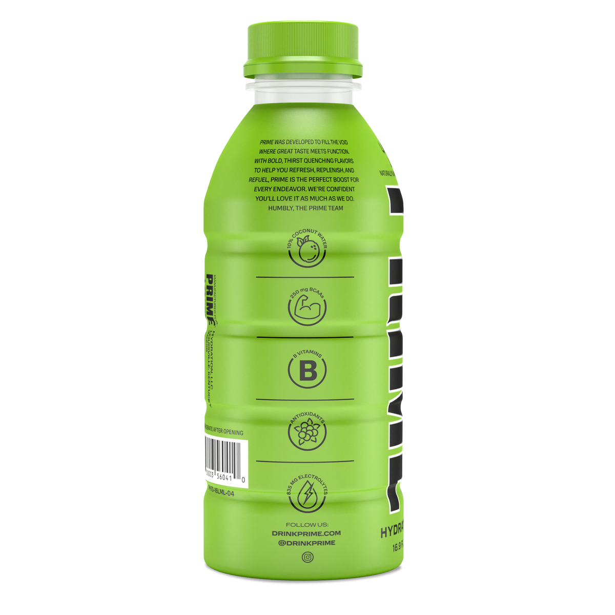 Prime Hydration Drink 500ml - Lemon Lime [Pack of 12]BeveragesZero added sugar​ 25 Calories​ 10% Coconut Water​ Electrolytes