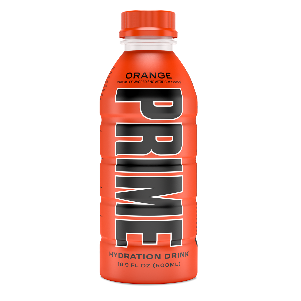Prime Hydration Drink 500ml - Orange [Pack of 12]BeveragesZero added sugar​ 25 Calories​ 10% Coconut Water​ Electrolytes