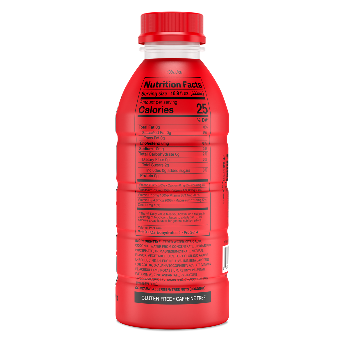 Prime Hydration Drink 500ml - Tropical Punch [Pack of 12]BeveragesZero added sugar​ 25 Calories​ 10% Coconut Water​ Electrolytes