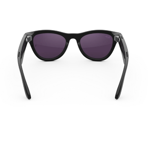 Ray-Ban Meta Skyler Smart Glasses RW4010 – Shiny Black Frame with Clear/Amethyst Transitions LensesWearablesBold & Modern: The Skyler shape blends vintage flair with cutting-edge Meta smart tech. Transitions® Amethyst Lenses: Light-responsive lenses shift