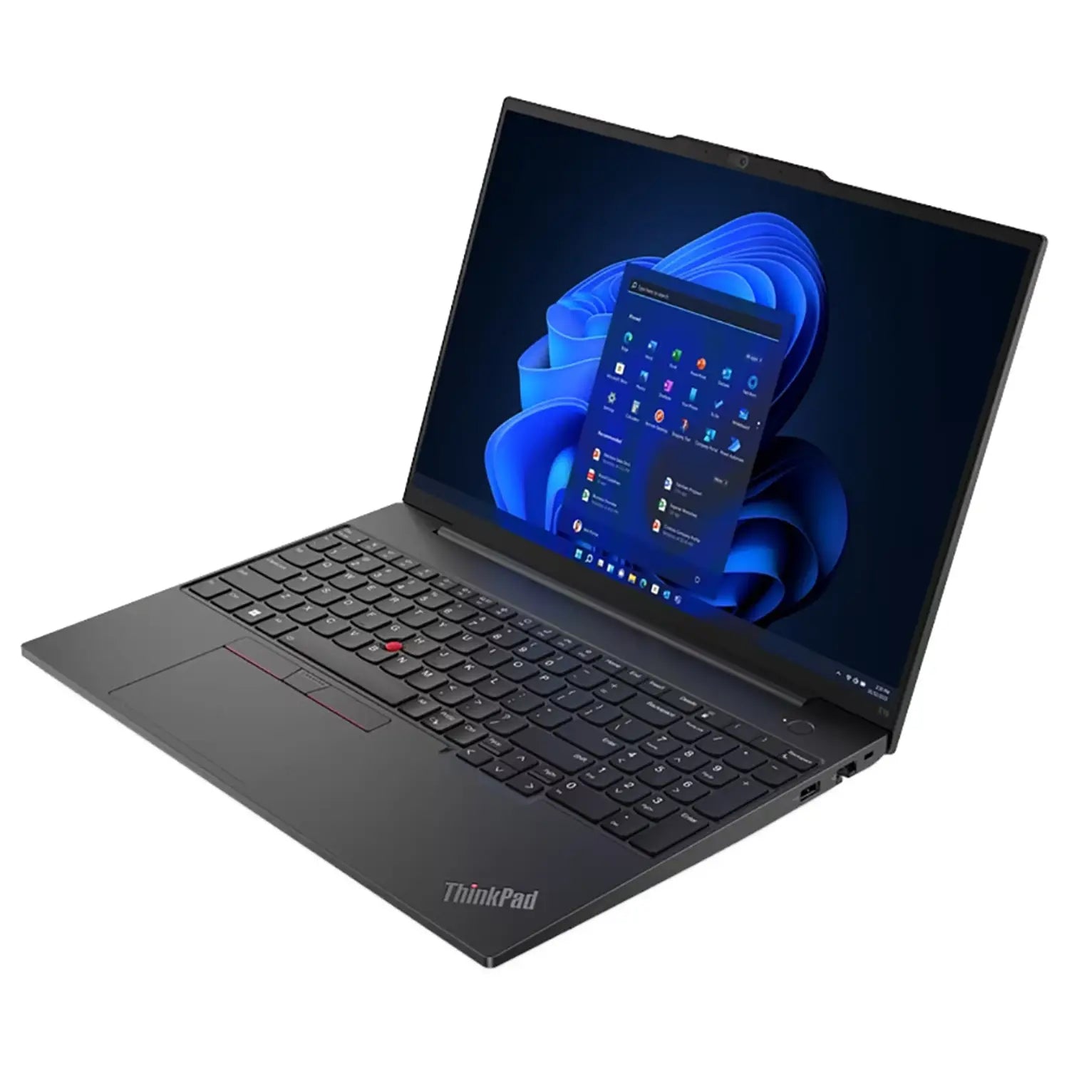 Lenovo ThinkPad E16 Gen 1 (2023) Laptop – 13th Gen / Intel Core i5-1335U / 16inch WUXGA / 512GB SSD / 16GB RAM / Shared Intel Iris Xe Graphics / Windows 11 / English Keyboard / Graphite Black / International Version – [21JN0016GP] Customized