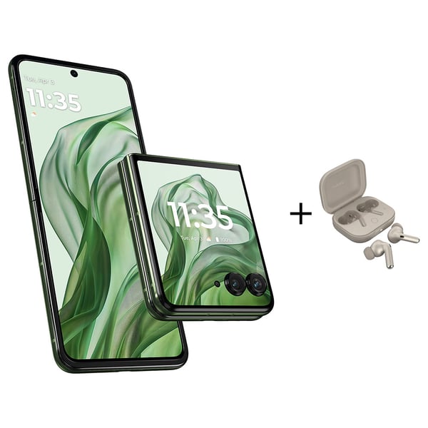 Motorola Razr 50 Ultra 512GB with Free Moto Buds+MobilesThe largest, most intelligent external display on any flip phone means more room to work and play - and easy access to Google Gemini app means more help to get you through your day-to-day tasks. Magi