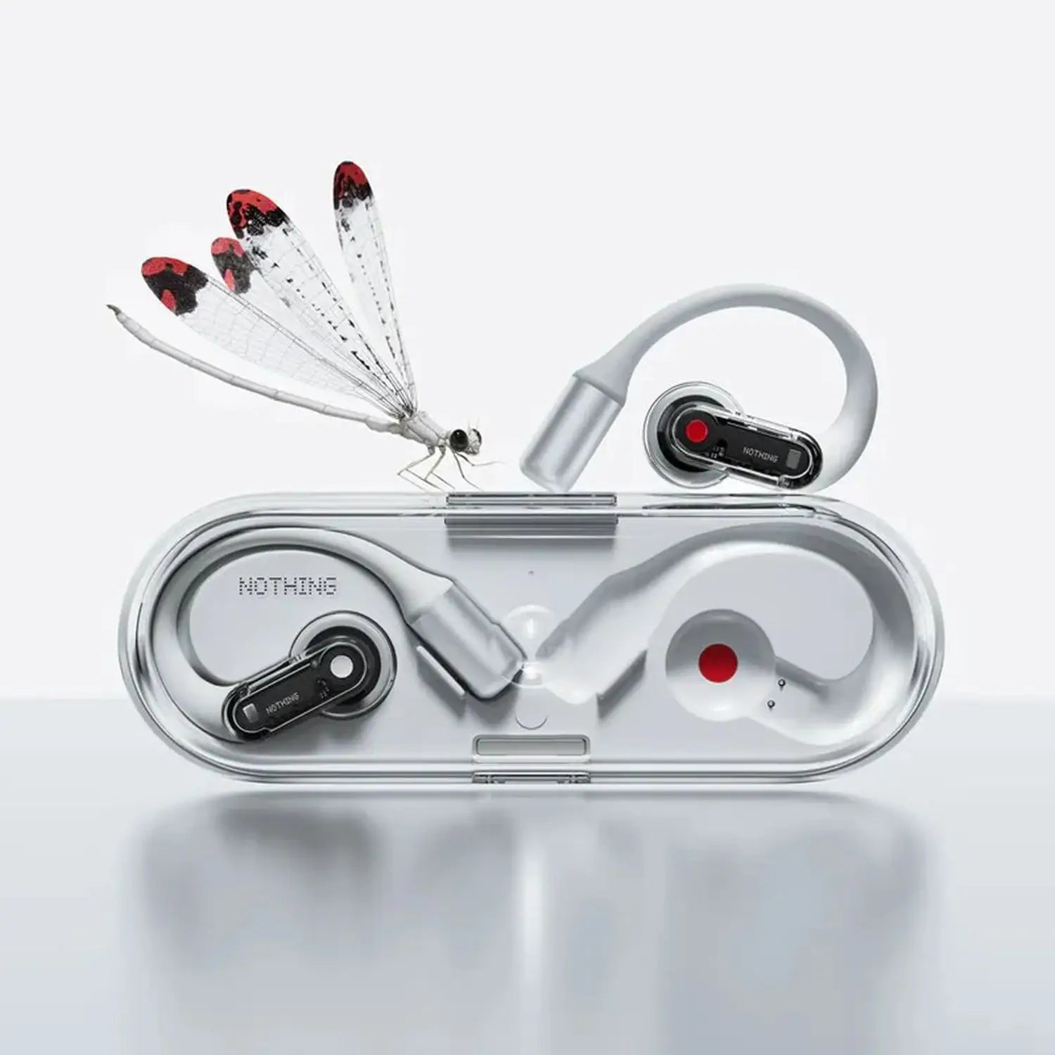 Nothing Ear (Open) B182 – 14.2mm Ti Driver, Sound Seal, 30H, AI Clear Voice, Bass Enhance, BT5.3 - White