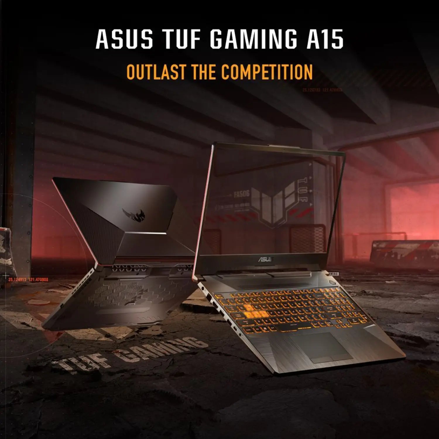 ASUS TUF Gaming A15 (2026) – Ryzen 7-170, RTX 3050 4GB, 15.6" FHD, 16GB, 512GB, Win 11, Graphite Black