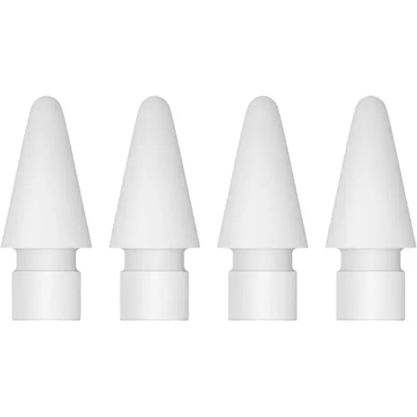 Apple Pencil Tips 4-Pack White, Compatible with Apple Pencil Pro, 2nd Gen, USB-C, 1st Gen