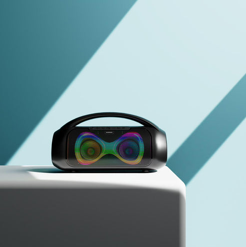 Seeken Soundbreeze Flow - 30W Party SpeakerAudio & VideoTake the party anywhere with the Seeken Soundbreeze Flow 30W Party Speaker 🔊 30W Powerful Audio Output: Features dual 3-inch full-range drivers for rich, dynamic sound at any event. 🔋 4000mAh Recha