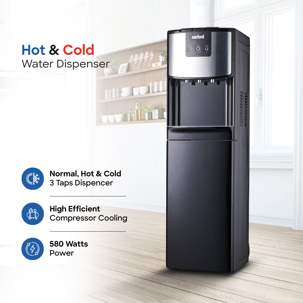Sanford Bottom Load Hot, Cold and Normal Water Dispenser | SF1408WD