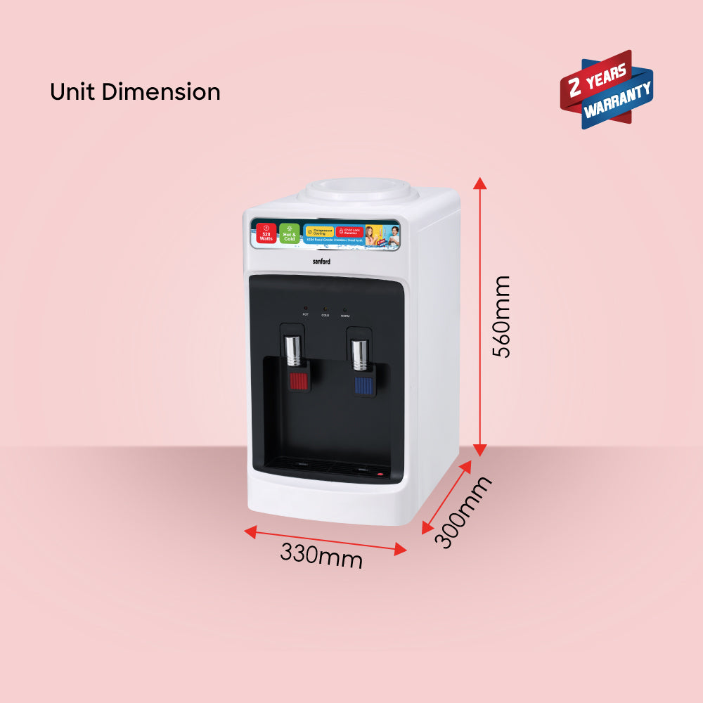 Sanford Desktop Hot & Cold Water Dispenser | SF1413WD