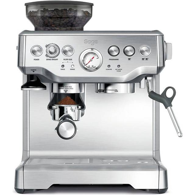 Sage Barista Express coffee machine stainless steel