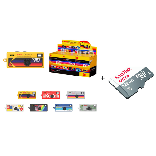 Mini camera with 128GB storage bundle UAE