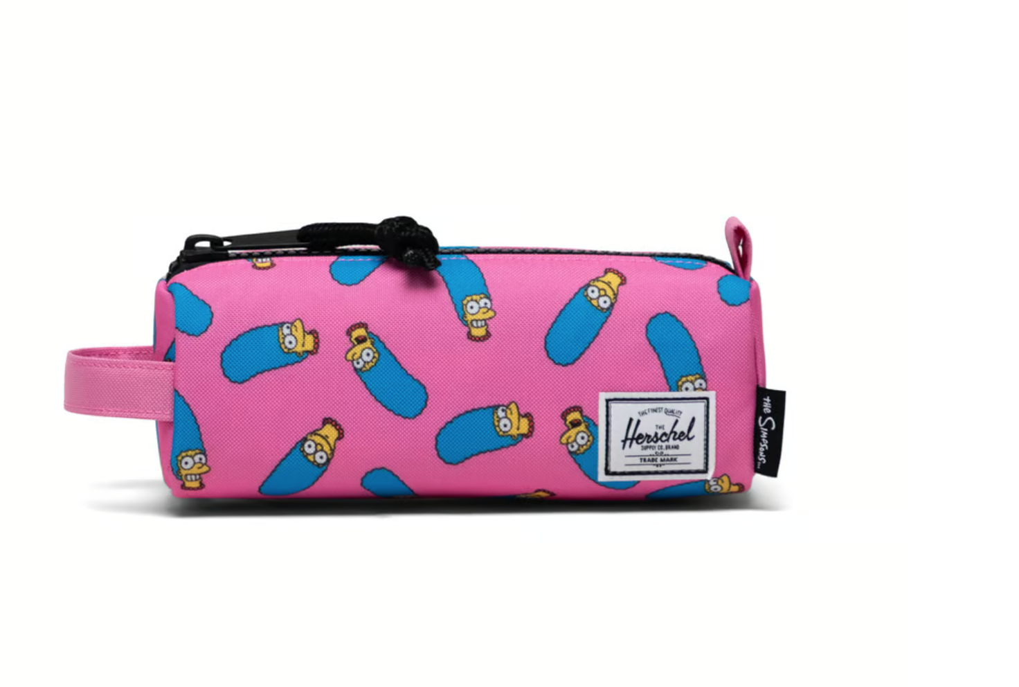 Herschel Settlement Pencil CasePut pencils — and pens — in their perfect place. Keep art supplies organized in your backpack, or carry with a convenient handle. EcoSystem 600D Fabric made from 100% recycled post-consumer water bottles Tonal stripe EcoSyst