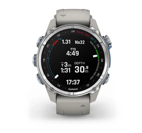 Garmin Descent Mk3i 43mm GPS Dive Computer Smartwatch – AMOLED, Sapphire Crystal